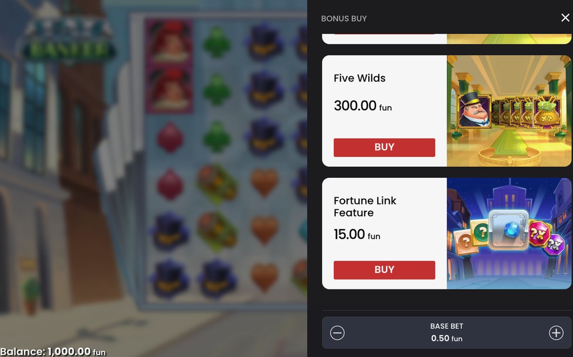 Silver Safe på sjätte hjulet startar Fortune Link