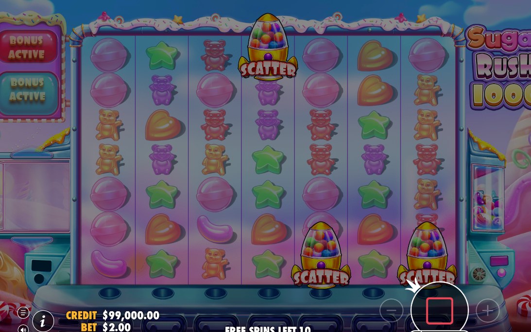 Free Spins-läget där multiplikatorerna ligger kvar mellan snurrarna