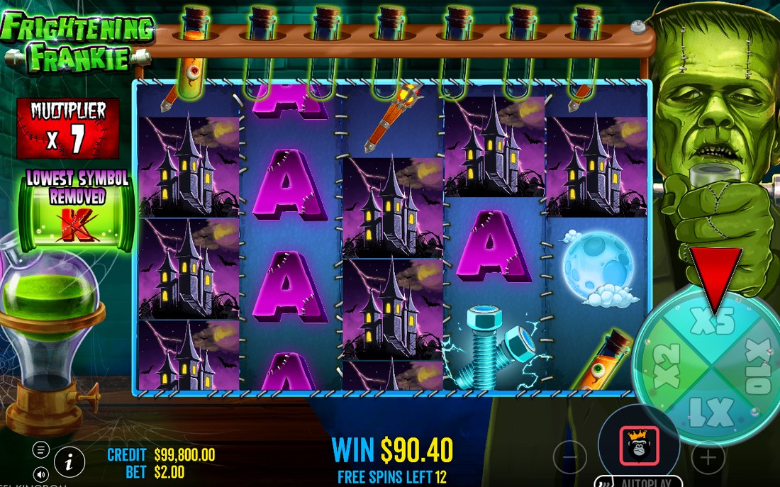 Monster Trail Free Spins med multiplikator för alla vinster